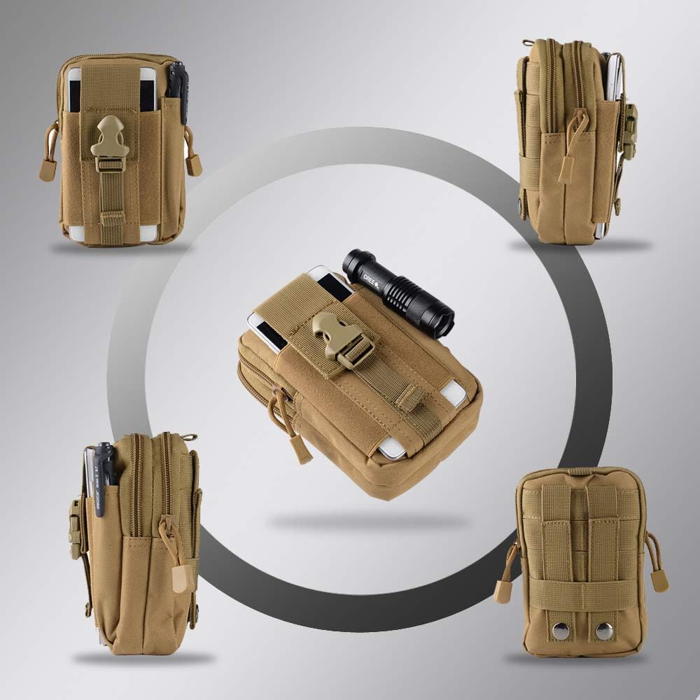 Tactical Molle Belt Pouch Mili - đánh giá và giá Edc Carry Holster