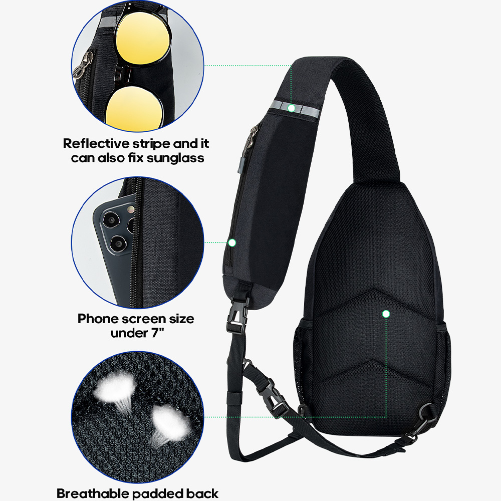 WATERFLY Crossbody Sling Bag C - đánh giá và giá Edc Carry Bag