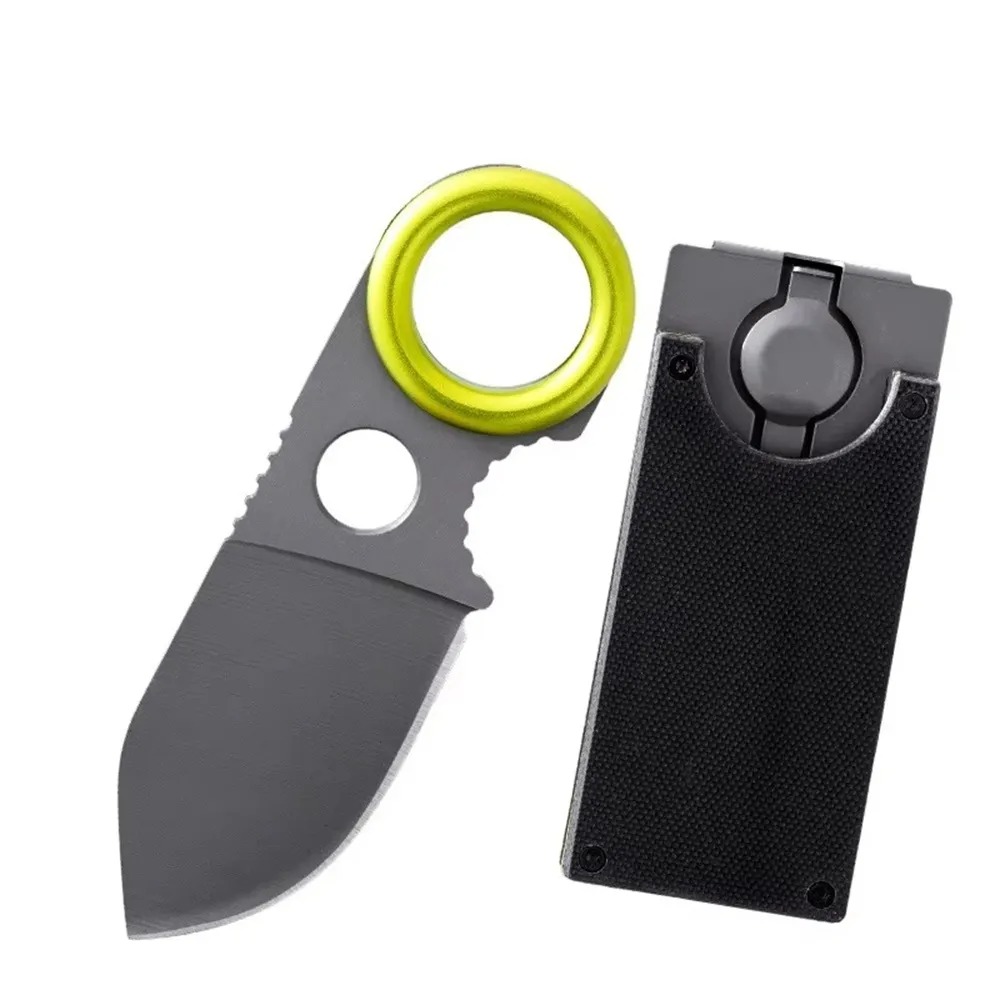 Mini EDC Ring Fixed Blade Knif - đánh giá và giá Edc Carry Pocket Knife