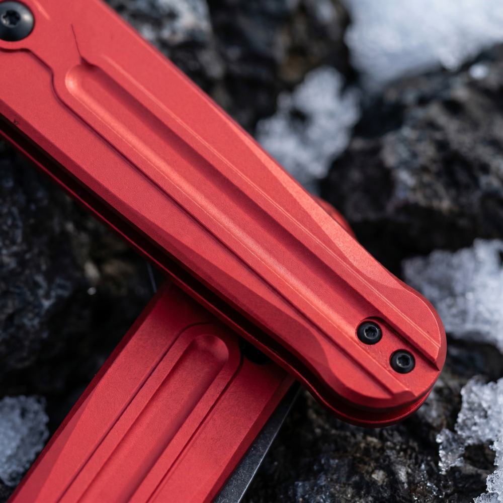 Red Handle Folding Pocket Knif - đánh giá và giá Edc Carry For Men