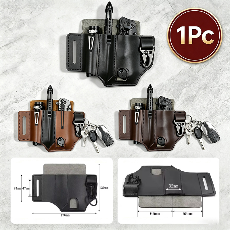 EDC PU Leather Tool Pouch Mult - đánh giá và giá Edc Carry Pocket Pouch