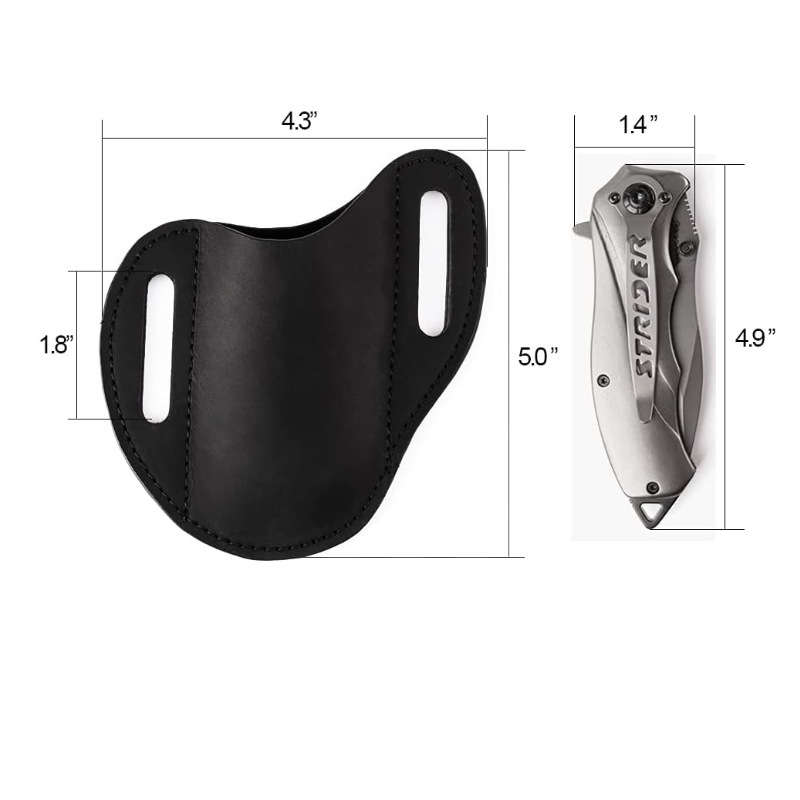 Genuine Leather Case For Foldi - đánh giá và giá Edc Carry Holster