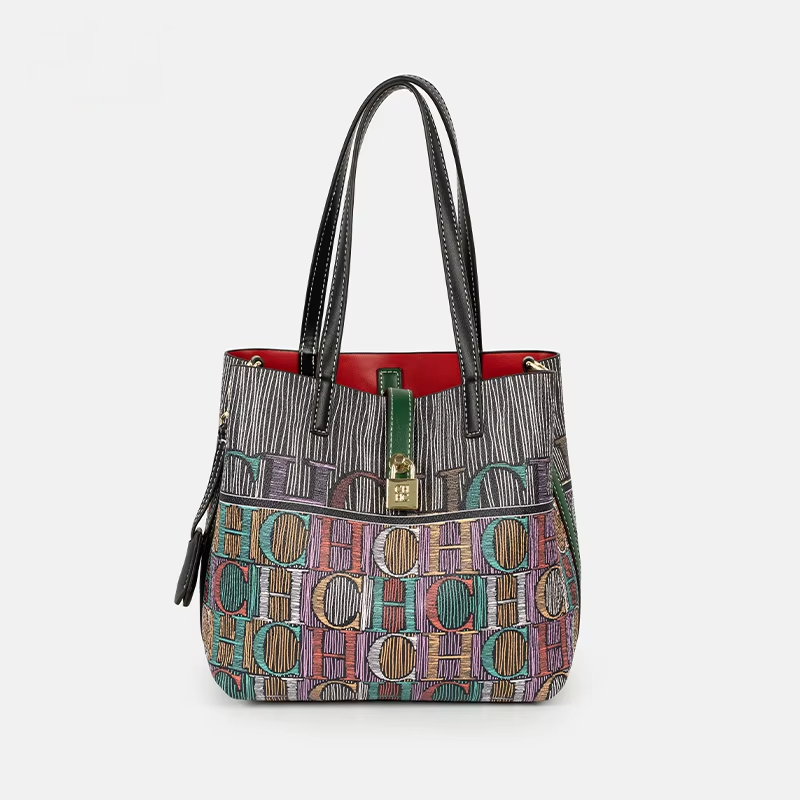 CH Art Color Printed Handbag S - đánh giá và giá Edc Carry Bag