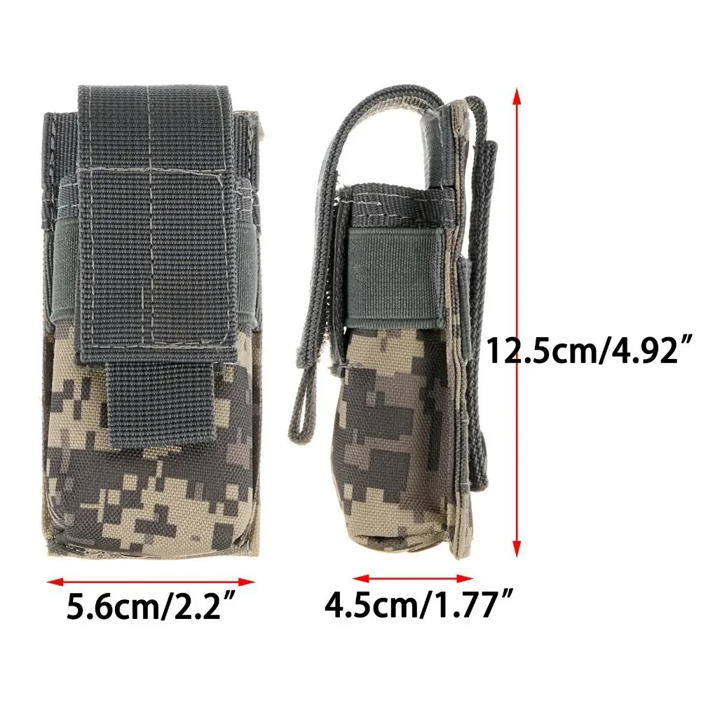 Tactical Molle Flashlight Pouc - đánh giá và giá Edc Carry Holster