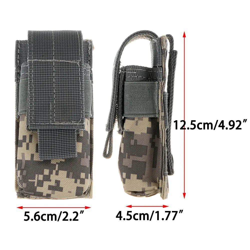 Molle Tactical M5 Flashlight P - đánh giá và giá Edc Carry Holster