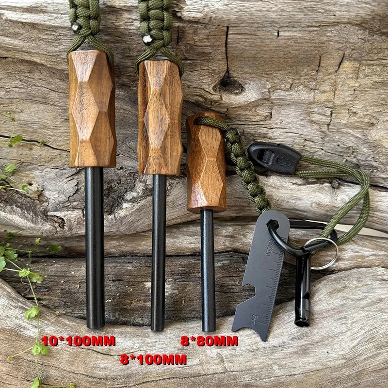 New Outdoor Flint Fire Starter - đánh giá và giá Ferro Rod Striker