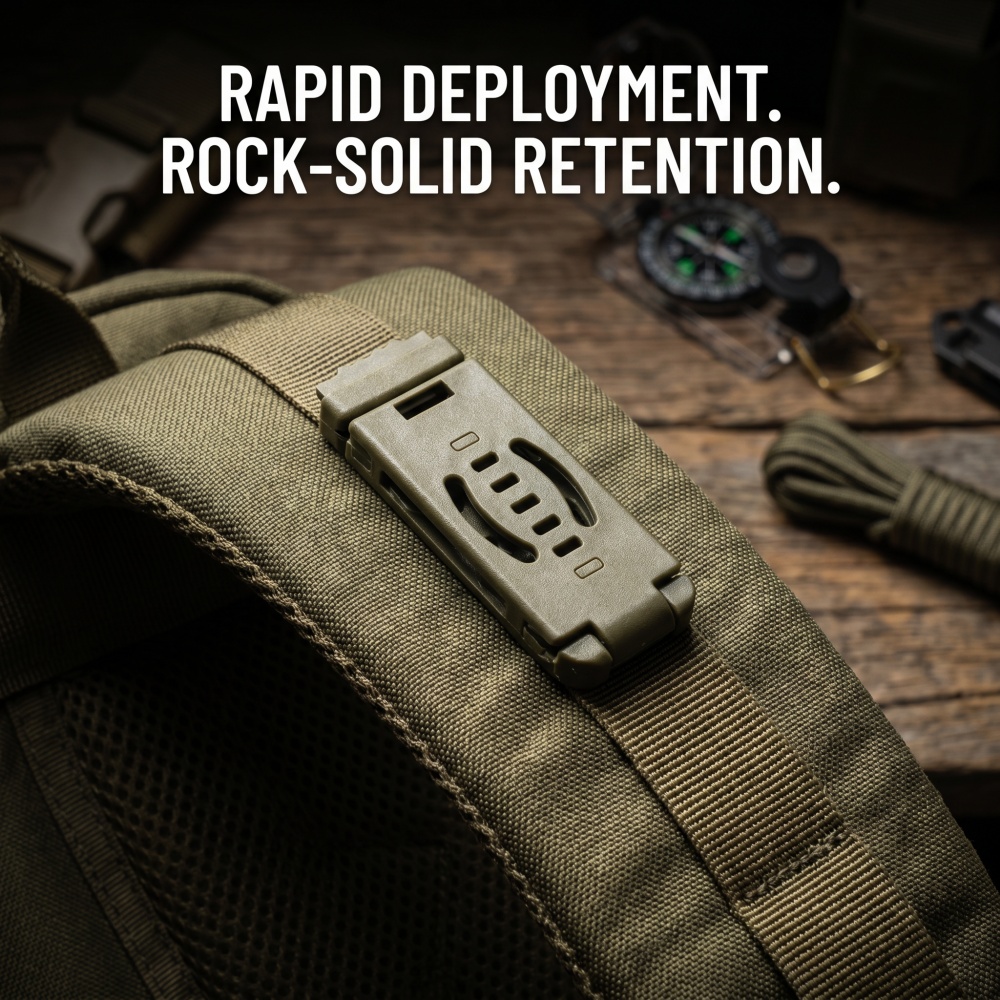 DIY Kydex Holster MOLLE Back C - đánh giá và giá Edc Carry Holster