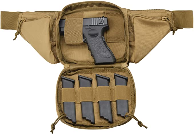 Hunting waist bag, waist belt, - đánh giá và giá Edc Carry Holster
