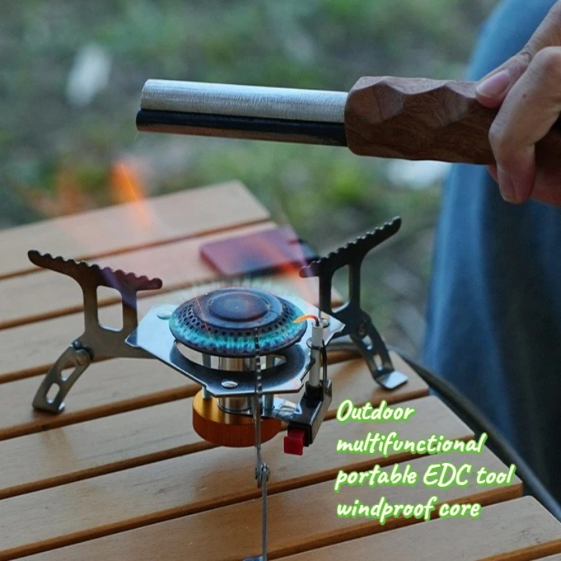 Shabili Wooden Handle Outdoor  - đánh giá và giá Ferro Rod Striker