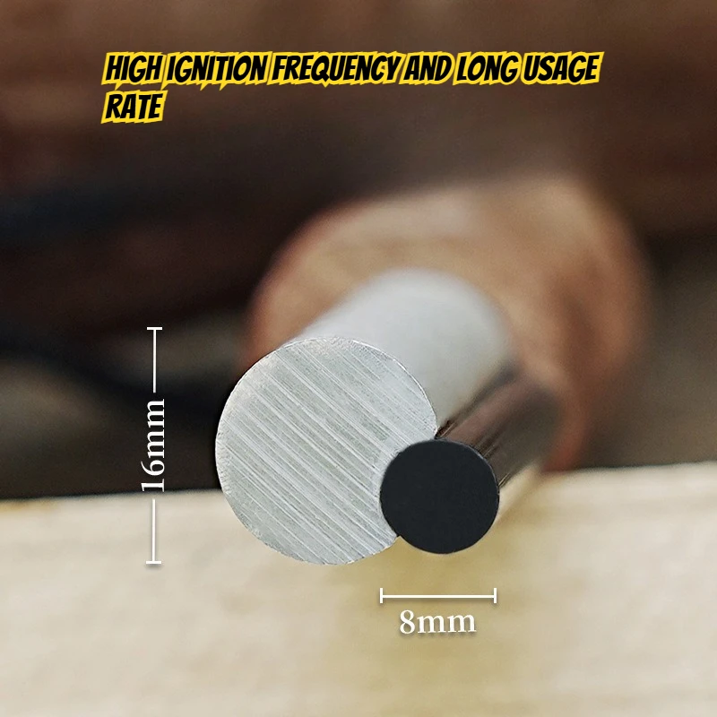 Shabili Wooden Handle Outdoor  - đánh giá và giá Ferro Rod Striker