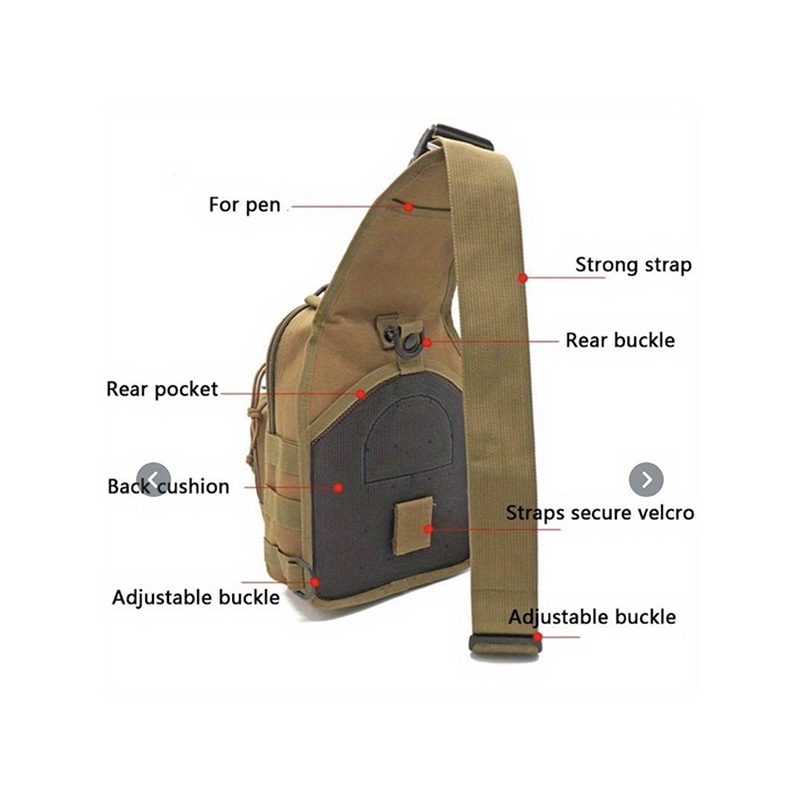Chest Bag Tactical Sling Bag C - đánh giá và giá Edc Carry Bag